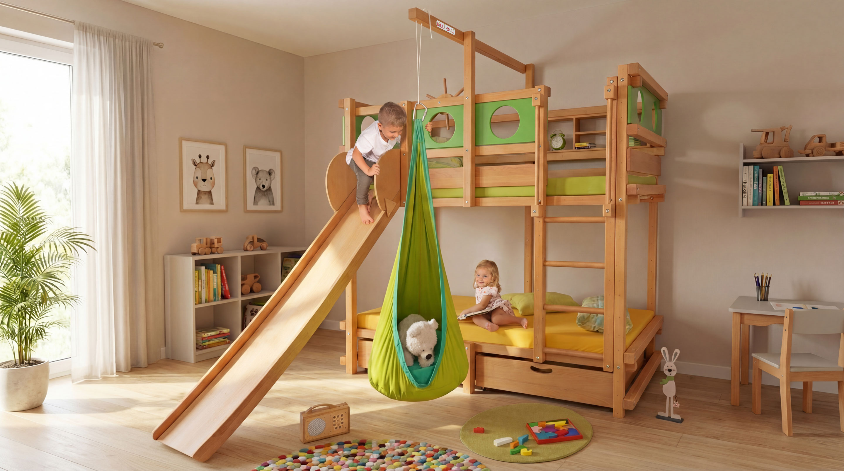 Klassisches Etagenbett für 2 Kinder