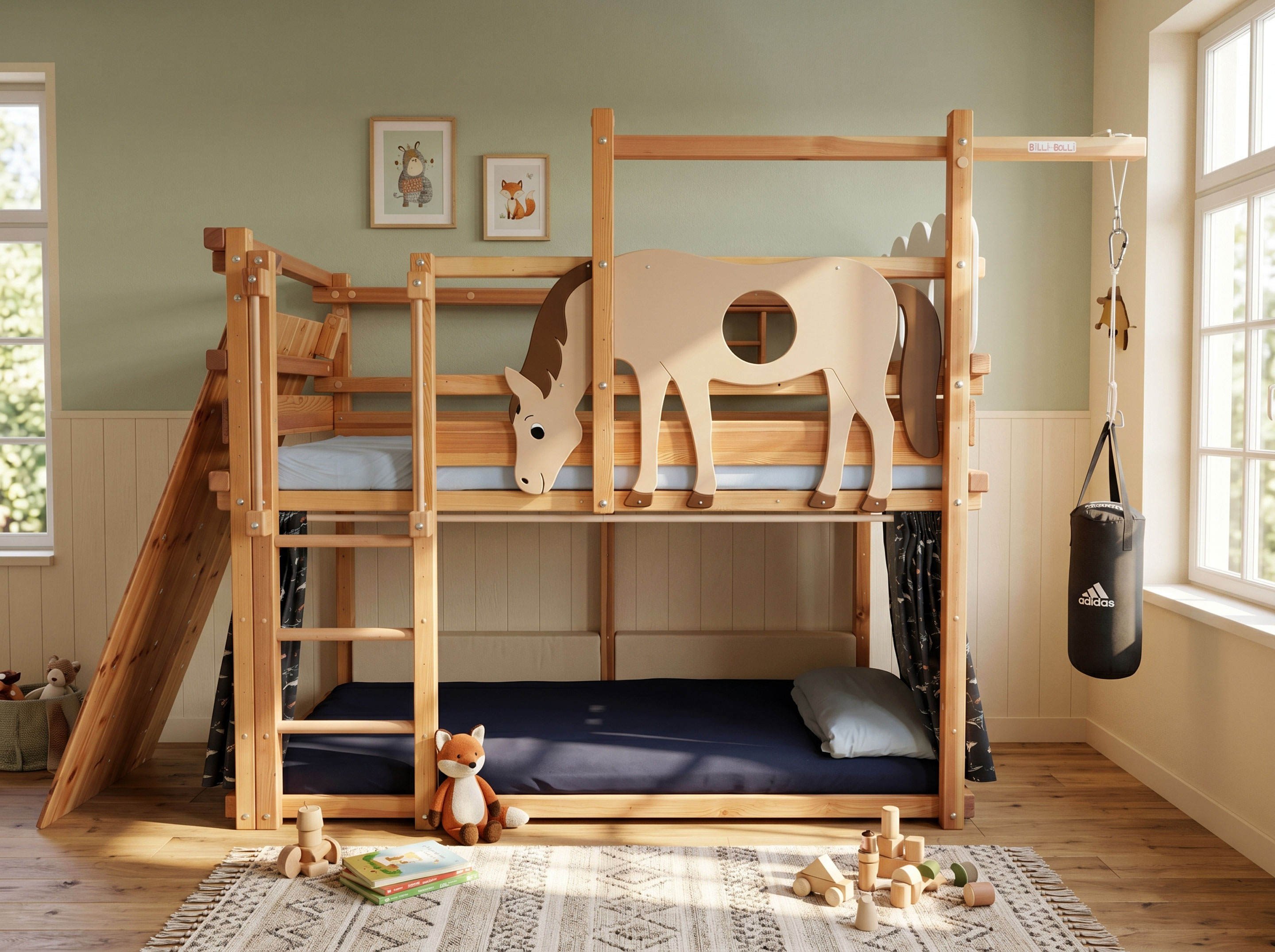 Pferde-Hochbett oder Etagenbett Pferde-Hochbett oder Etagenbett